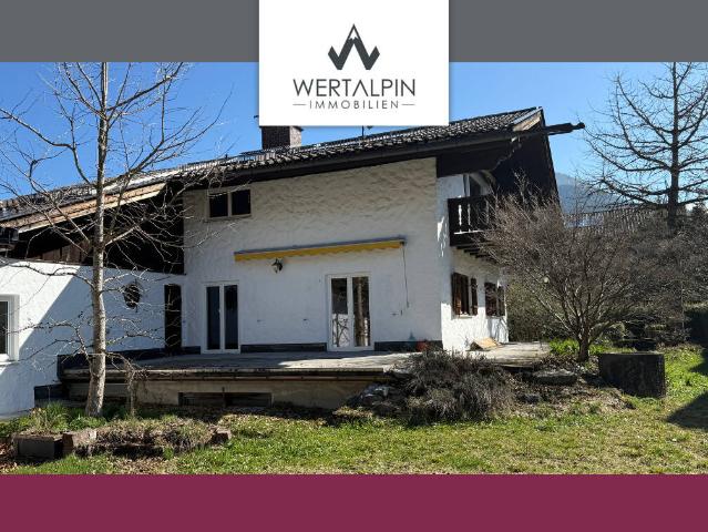 NEUER KAUFPREIS: Grundstück 884 m² mit Zweifamilienhaus Ruhige Lage mit Bergblick!