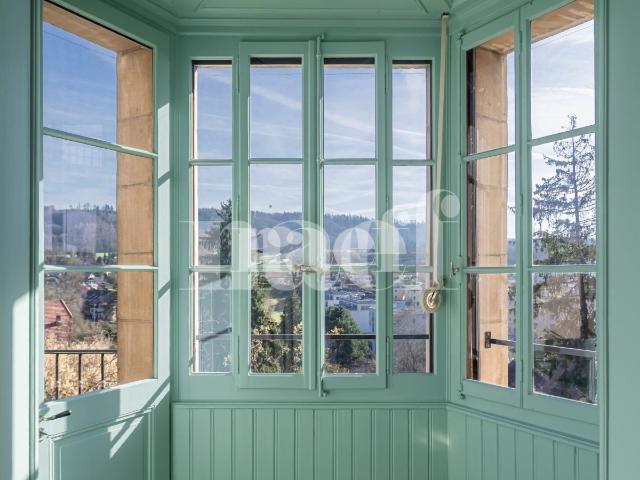 NEUF appartement avec cachet de 5.5 pièces à louer.