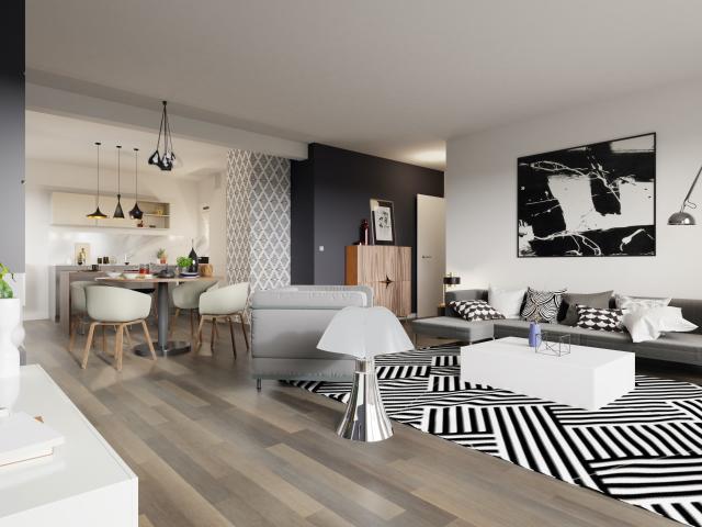 Neuf et déjà construit! Vue Cathédrale Terrasse 16 m2 plein Sud ! 5 pièces, 91 m²
