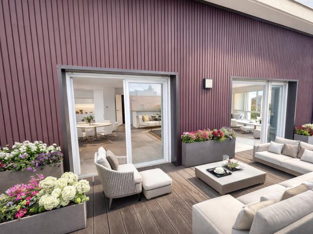 NEUF ET LIVRÉE: RETOUR A LA VENTE ! 124 m² en DERNIER ÉTAGE avec 77 m2 de TERRASSE ! 4 pièces, 125 m²