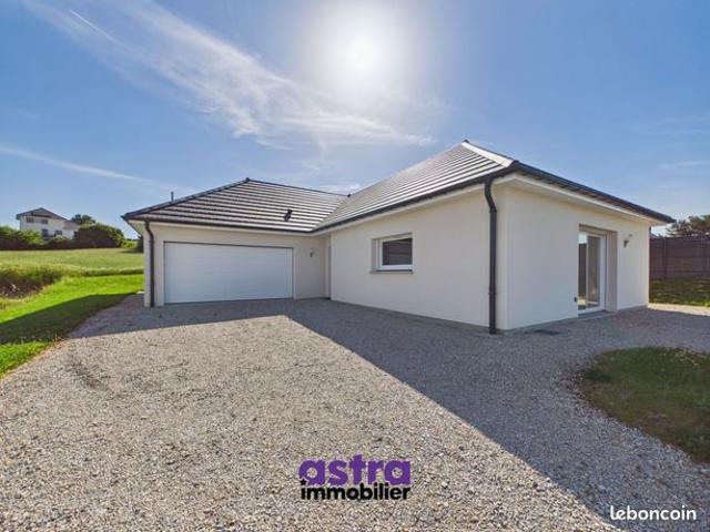 NEUF 2026 – Plain Pied 110 m² PMR – 3 Chambres – Garage Double – Terrain 837 m²