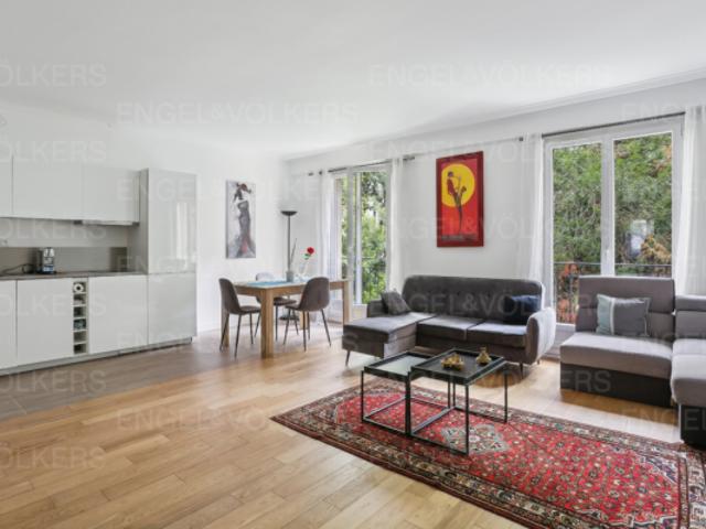 Neuilly Maurice Barrès Appartement 3 pièces dans la verdure