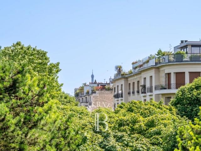 Neuilly Hôpital Américain Appartement 3 pièces 2 chambres Large balcon Calme et verdure