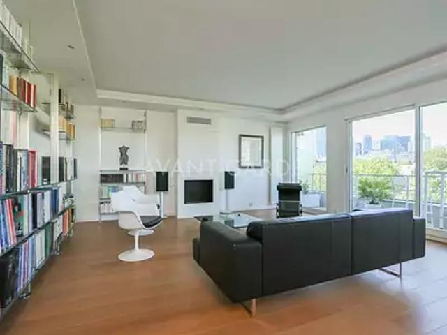 Neuilly sur Seine 92200 Location appartement 4 pièces t4 au dernier étage terrasse