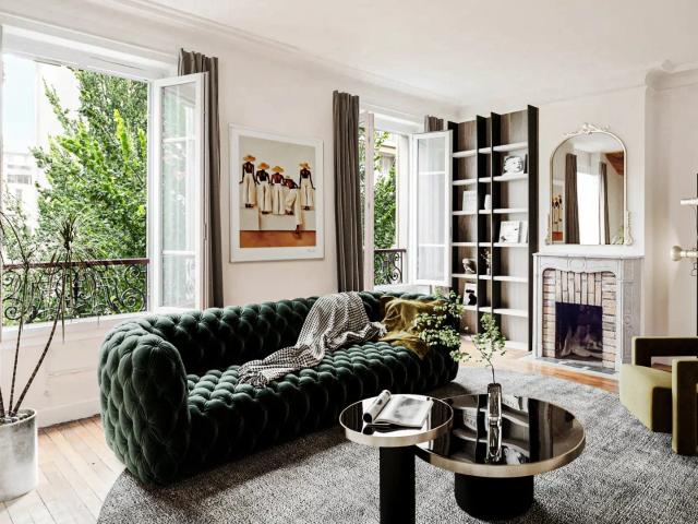 Neuilly sur Seine PONT DE NEUILLY Appartement 2/3 pièces 53,14m² Carrez 1 chambre Cave