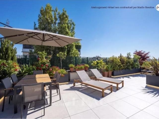 Neuilly Saussaye Dernier étage Terrasse de plain pied