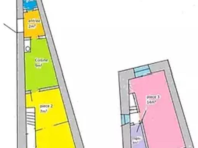 Nevers 58000 Achat / Vente maison 3 pièces t3