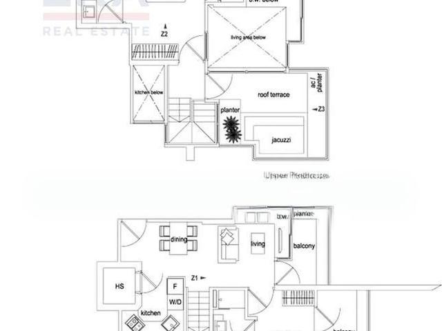 Newton Edge D9, Apartment