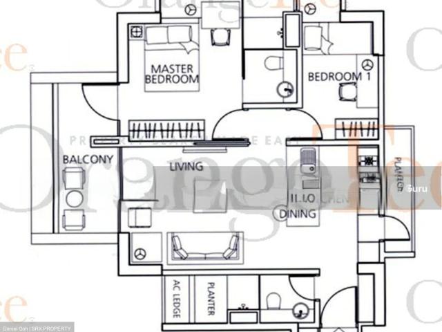 Newton Suites D11, Apartment