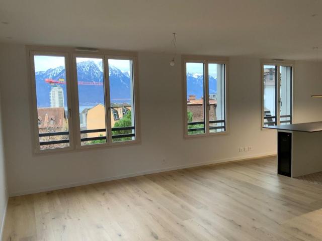 New 3.5 room apartment with a nice view in Montreux