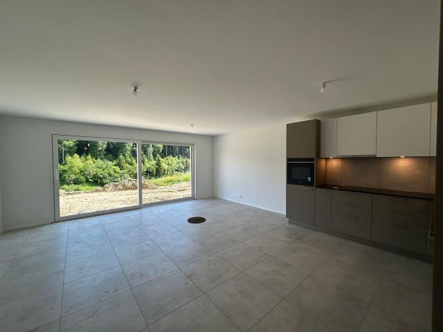 New 4.5 apartment with garden, in a quiet environment