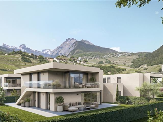 New Conthey – Penthouse mit 4,5 Zimmern