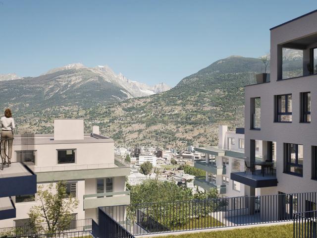 New apartment with 3.5 rooms on sale in Visp 102 m² | dreamo. Ch