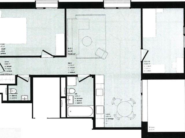 New apartment with 3.5 rooms for rent in Montana 75 m² | dreamo. Ch