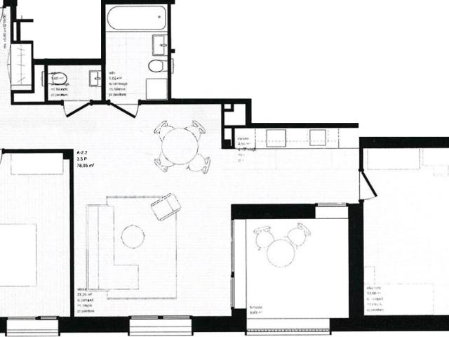 New apartment with 3.5 rooms for rent in Montana 79 m² | dreamo. Ch