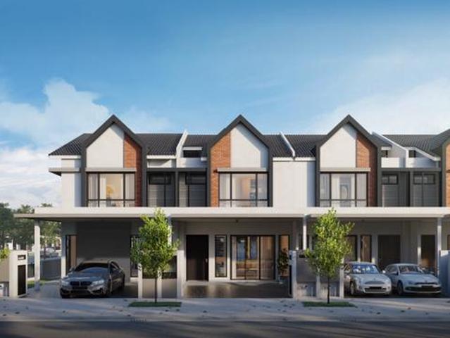 New Double Storey Modern House with solar Bentong Pahang