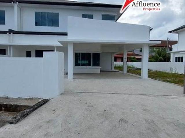 New Double Storey SemiDetached House at 3 mile Jalan Matang