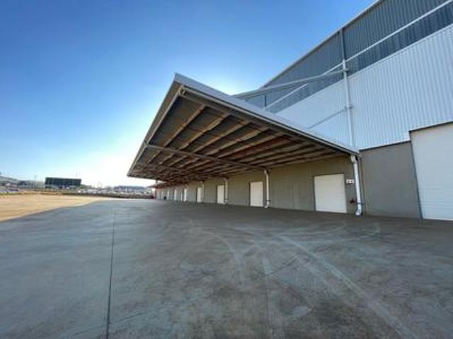 new development: large warehouse/off.