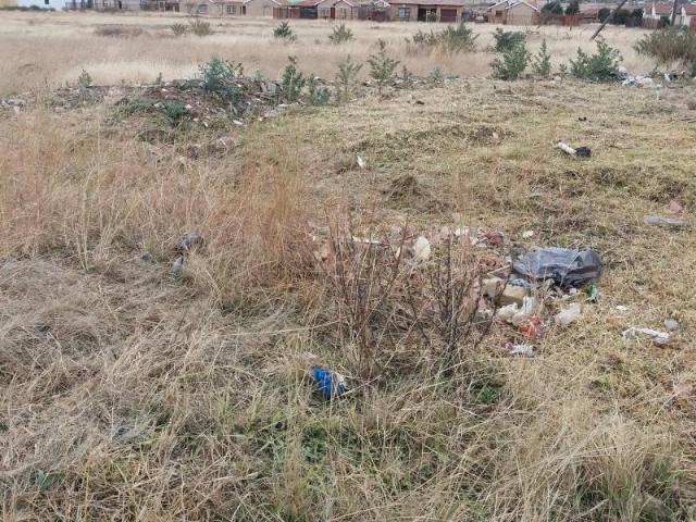 New development sites in Station View @ Thaba Nchu area