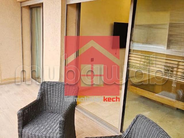 New et Chic Appart Meuble avec Terrasse a Gueliz