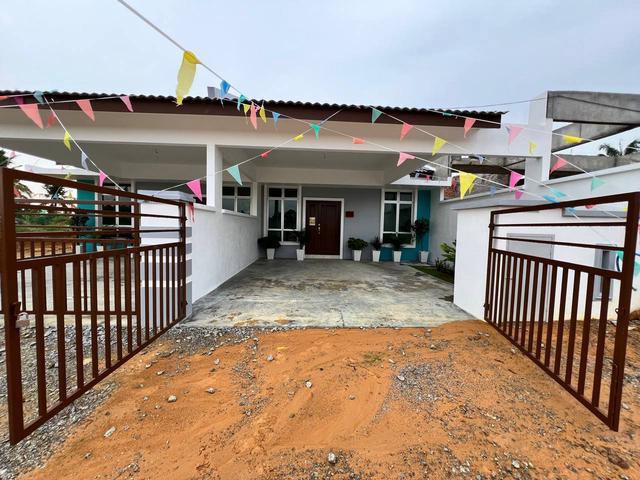 New House Teres 4 Bilik Zero Deposit Taman Kelubi Lestari Bandar Jasin