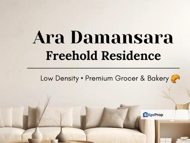 [New Launch] FREEHOLD Residence @ Ara Damansara | Low Density