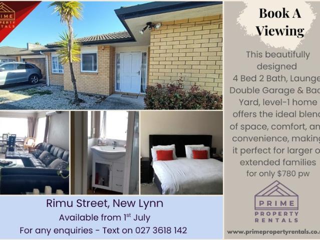 new lynn, 4 bedrooms