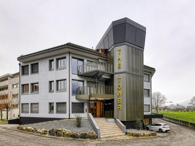 New modern PC 24 roof loft for rent in Stans
