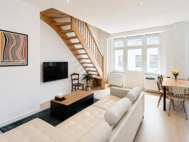 ! NEW! Magnificent renovated duplex 110m² in Schaerbeek
