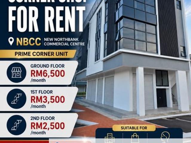 New Northbank Commercial Centre Shoplot For Rent