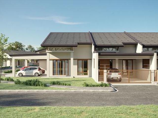 New Single Storey Terrace House at Jalan Landeh Batu 10