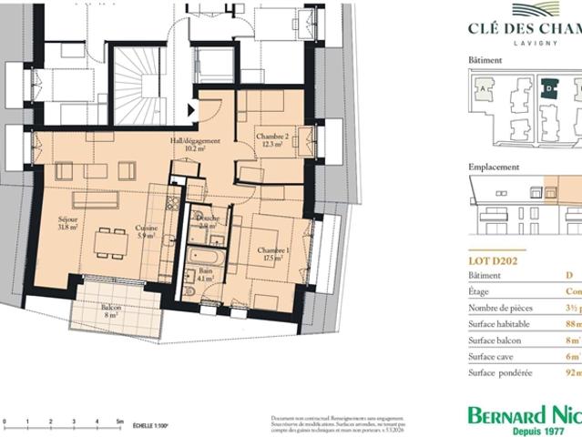 New Promotion 3,5 Zimmer Wohnung mit südausgerichtetem Balkon