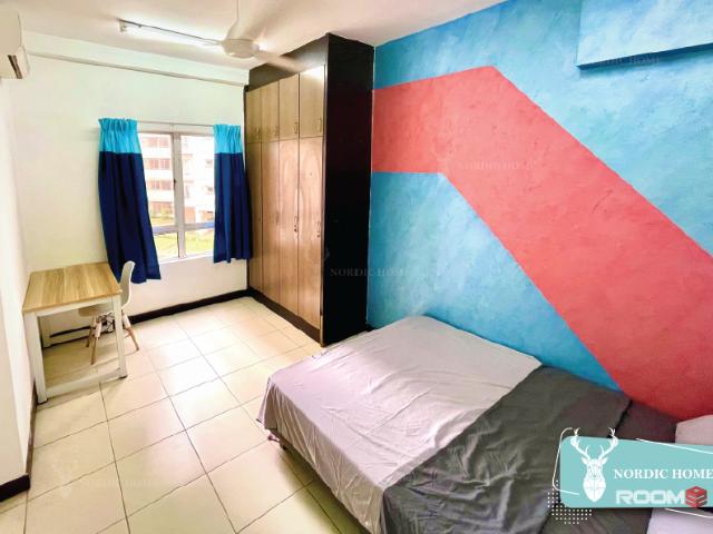 【New Renovated & Low Deposit】Cova Villa Kota Damansara Aircond Room
