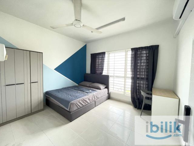 【New Renovated】Seri Mutiara Aircon Room at Setia Alam
