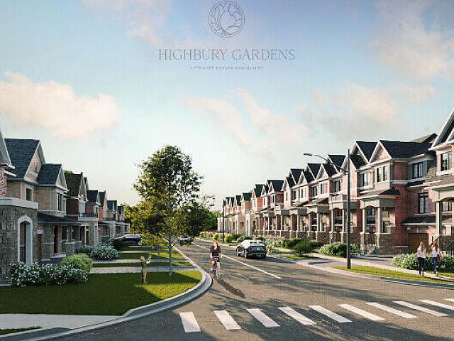 New Townhomes In Whitby highbury Gardens Homes & Towns
