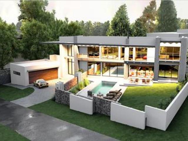 newly build home in midstream height.