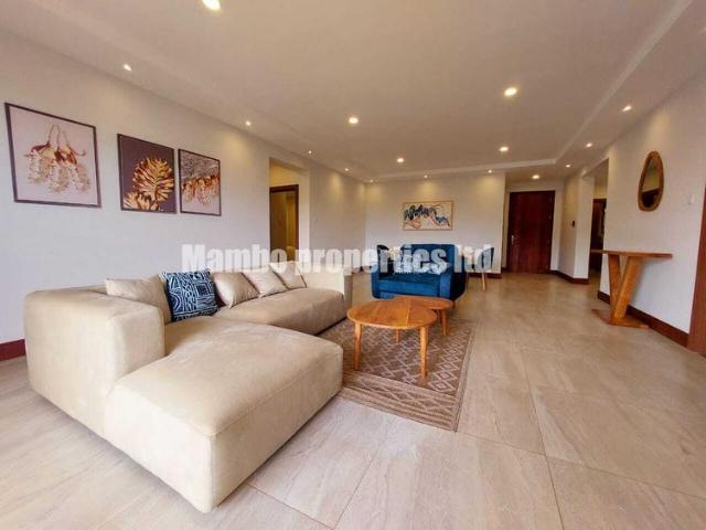 Newly built 3 bedroom furnished apartment available for rent in Westlands Pets allowed