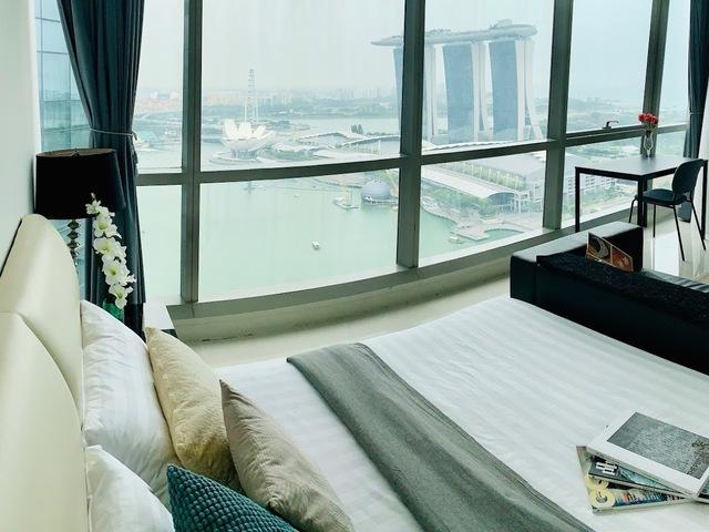 Newly Furnished Big Room with Wonderful Marina Bay Sands View Downtown MRT