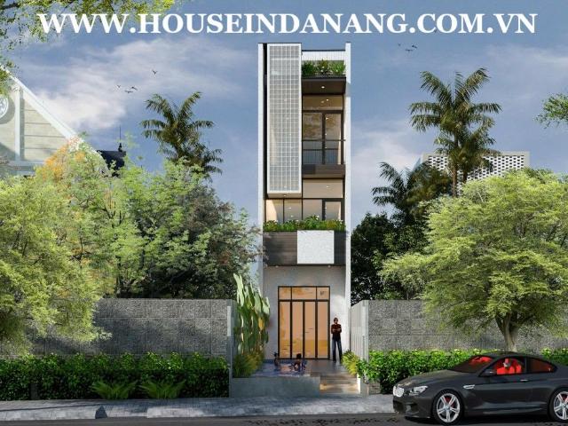 Newly modern house for rent in Danang, Vietnam, near the beach, swimming pool