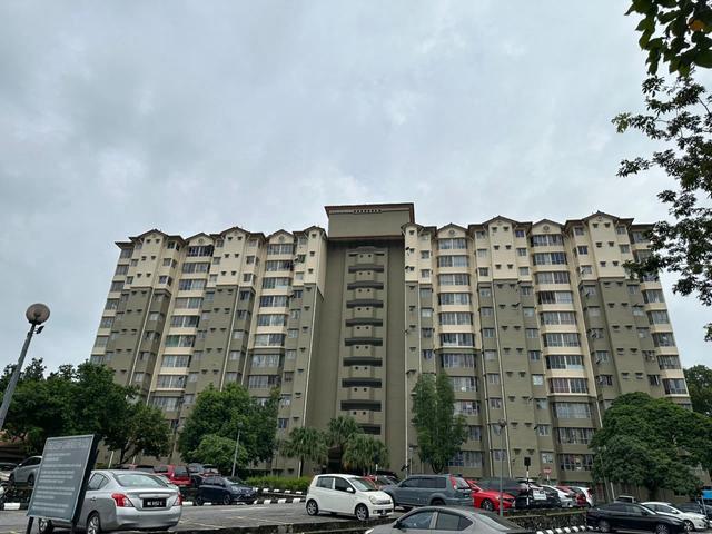 NEWLY PAINTED LOW DENSITY Pangsapuri Merak Bandar Kinrara 3 Puchong