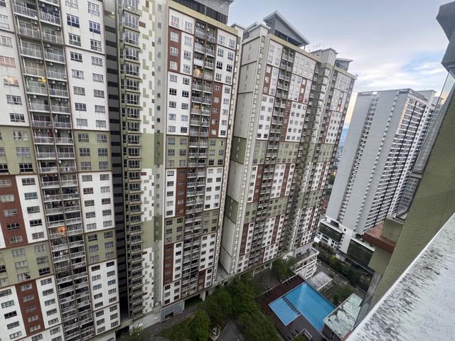 NEWLY PAINTED Sky Awani 1 Swimming Pool View Sentul KL