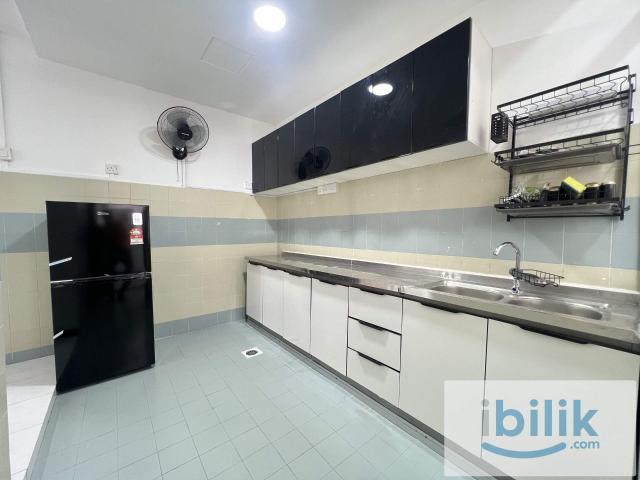 Newly Renovated Fully Furnished Bedroom at Bukit OUG Condo