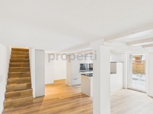 Newly renovated semi detached house with a beautiful garden in Wohlen AG