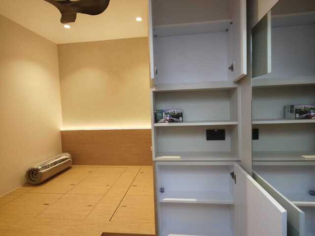 Newly renovated room