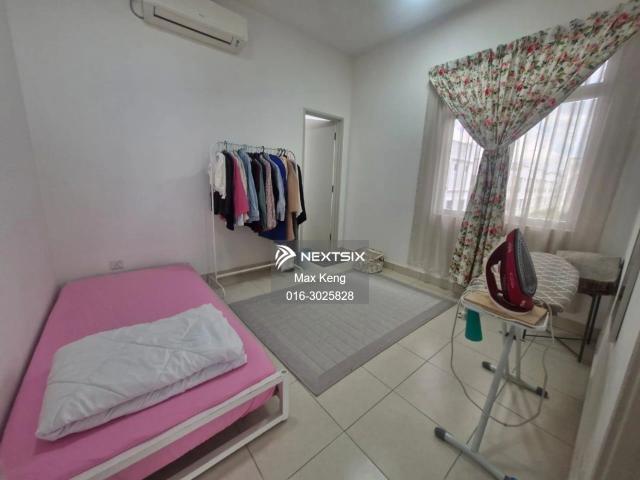 [Newly repainted] hot sale! Partial furnished! Kitchen cabinet & table top! Bayu Villa Apartment Bayu Perdana Klang
