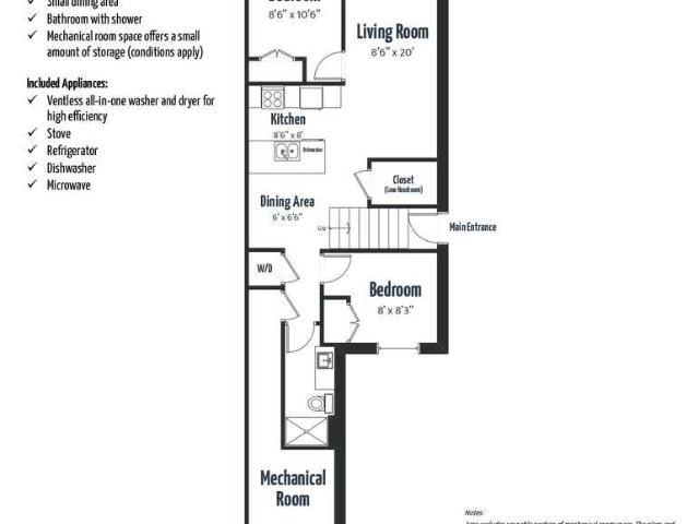 Next Level Apartments 2 Bedroom Apartment for Rent at 181 Columbus Ave, Ottawa, ON K1K 1P7 Overbrooke