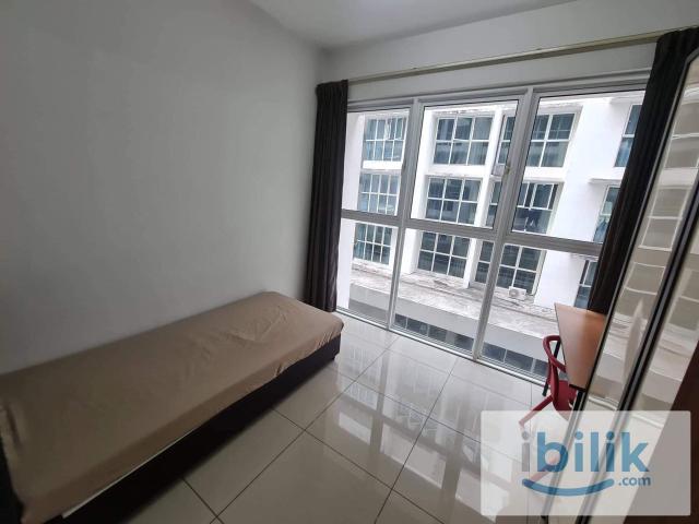 Next to lrt, all male unit medium bedroom. Available now