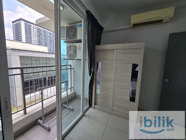 Next to lrt female unit, balcony medium bedroom. Available now