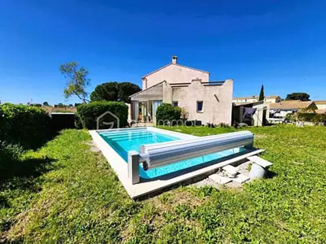 Nézignan l'Evêque 34120 Achat / Vente maison 7 pièces t7 piscine terrasse