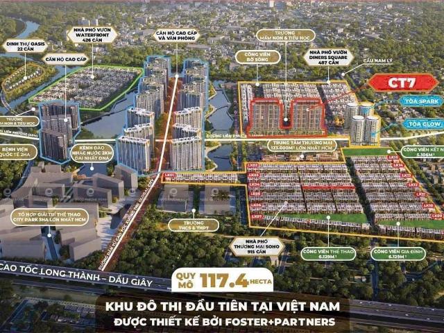 Nhận booking 2 tòa tháp CT7, căn hộ Lumière Midtown, 48 159m2, giá từ 6.5 tỷ/1PN
